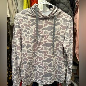 Burlebo youth deer camo hoodie size 10/12